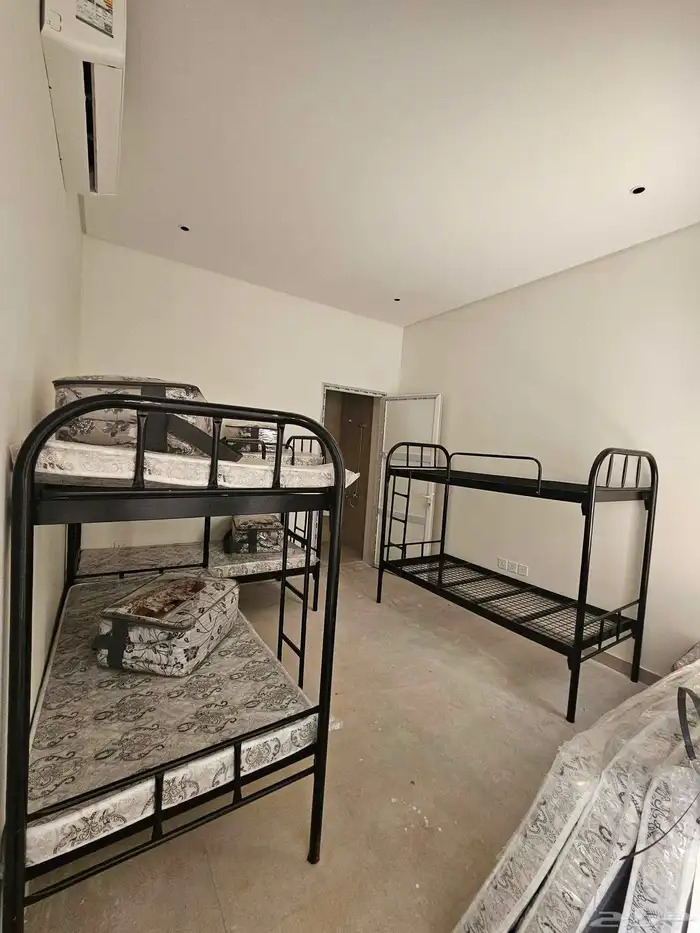 سريرعمال دورين ودور واحد مراتب مخدات بطانيات مفارش سرير 3