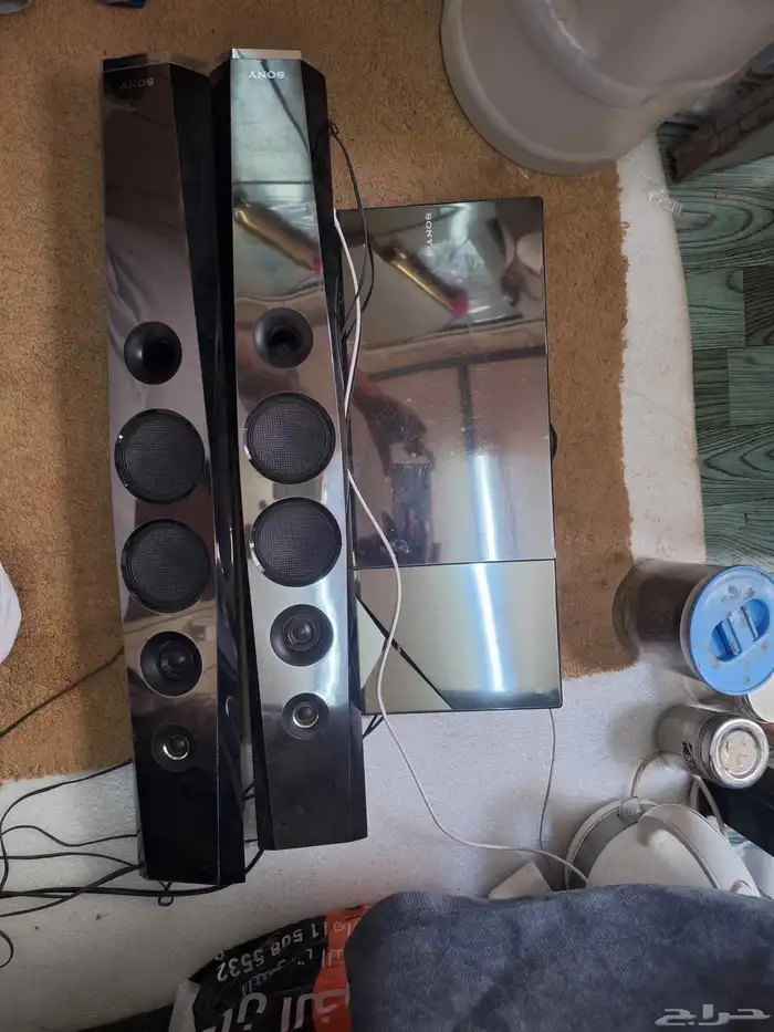 وعندي منقي هواء وسماعات صوت 3