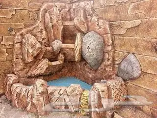 معلم شلالات ونافورت وحدائق متكامله وحجر طبيعي 2