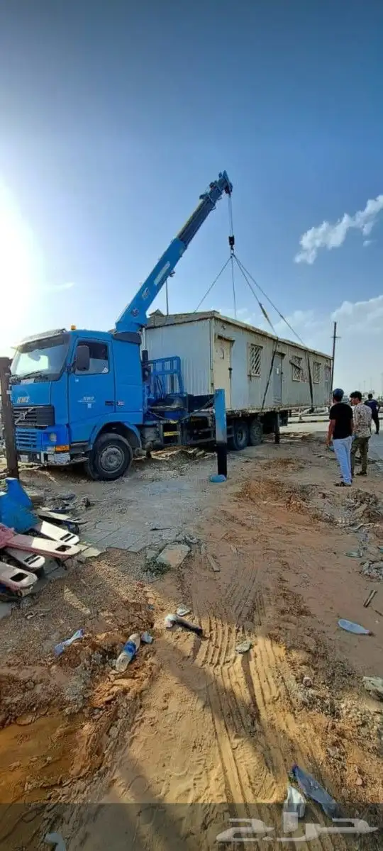 إيجار كرينات وسطحات ونش نقل غرف ومولدات 0