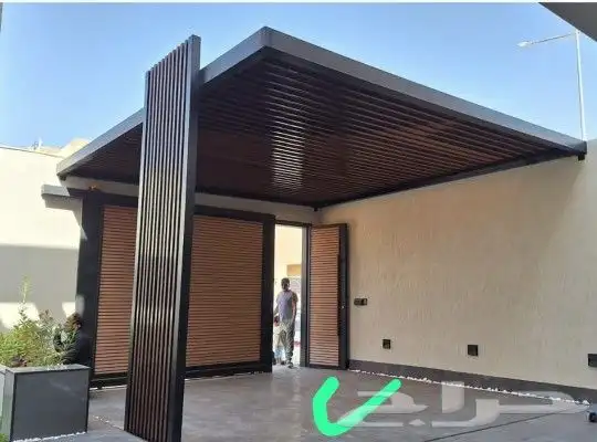 مظلات مضلات تركيب مظلات سواتر برجولات هناجر غرف ساندوتش بانل 6