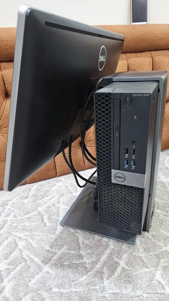 للبيع كمبيوتر مكتبي مستخدم DELL المعالج i7 رام 16 (SSD512) 7
