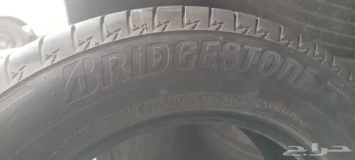 كفرات برجستون نظيف خاليه من العيوب عاشرط تركب على رافور 2