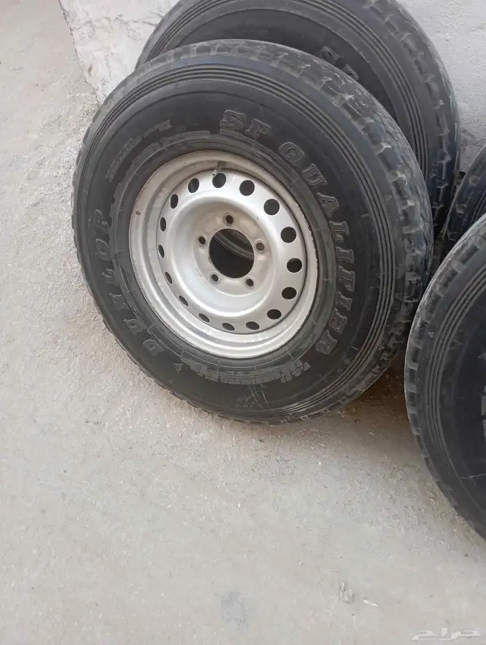 جنوظ وكفرات شاص دلوب مقاس 225 95 16 2