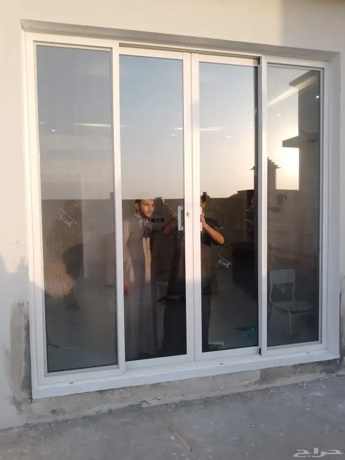 المنيوم مطابخ درايش واجهات استركشر سكريت ابواب مغاسل رخام ا 7