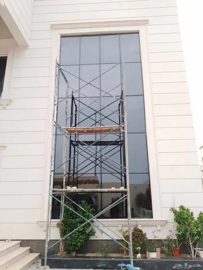 المنيوم مطابخ درايش واجهات استركشر سكريت ابواب مغاسل رخام ا 9