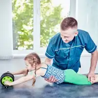 علاج طبيعي أطفال الجمش 8