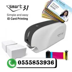 طابعه كروت وجهين زيبرا و سمارت بجده 1