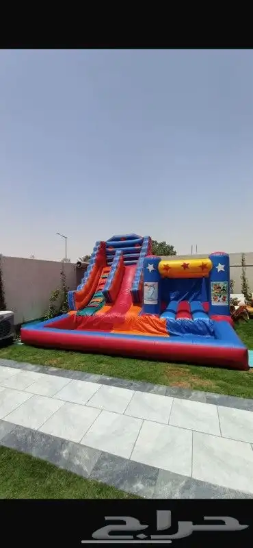 نطيطات زحاليق مائيه ملعب صابوني 6