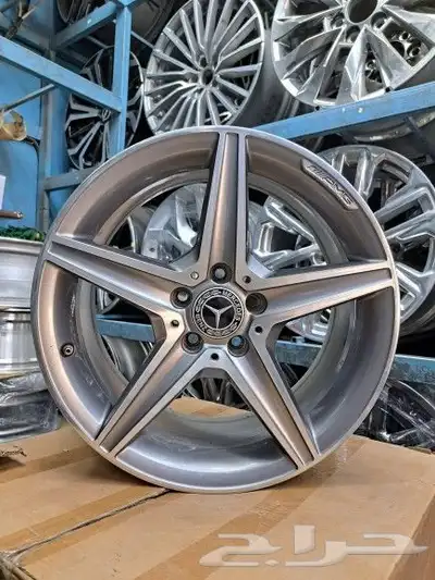 جنوط مرسيدس C200 مقاس 18موديل 2017 اصليه وكاله 10