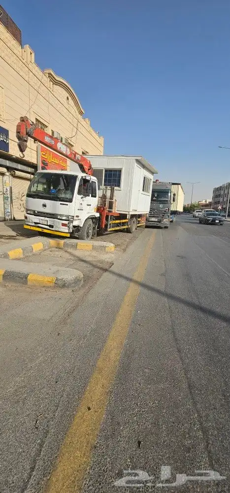 نقل بركسات غرف جاهزه سطحه ونش 1