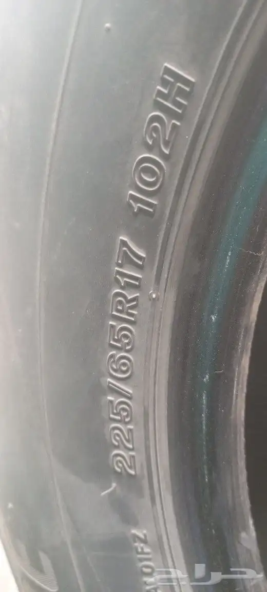 كفرات برجستون نظيف خاليه من العيوب عاشرط تركب على رافور 3