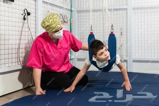 علاج طبيعي أطفال الجمش 0
