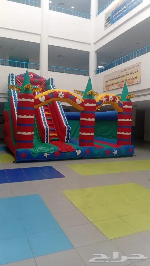 نطيطات زحاليق مائيه ملعب صابوني 2