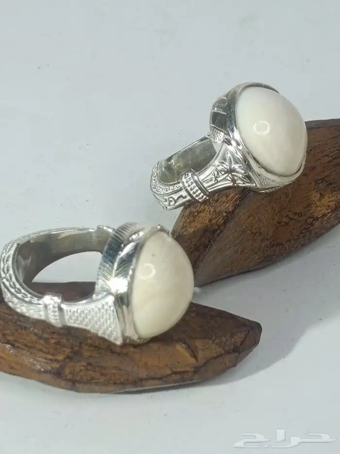خواتم عاج طبيعي بصياغة فاخرة .. البصمة واضحة 4
