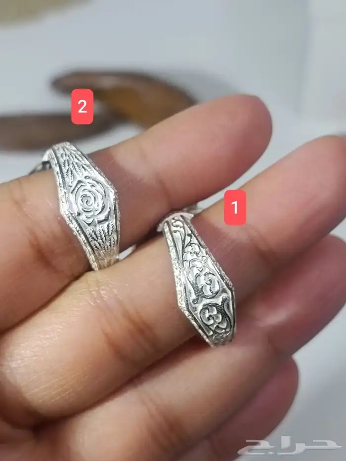 خواتم عاج طبيعي بصياغة فاخرة .. البصمة واضحة 2