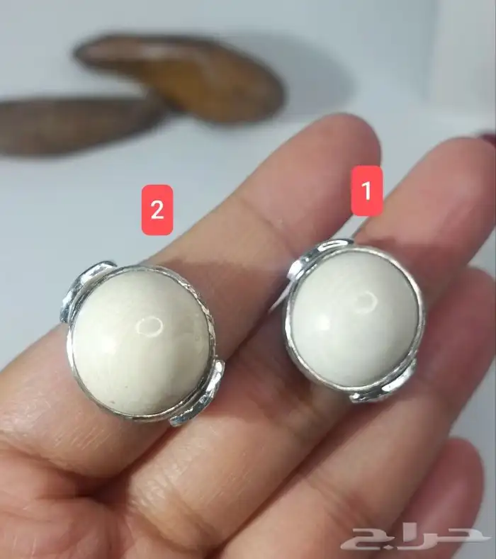 خواتم عاج طبيعي بصياغة فاخرة .. البصمة واضحة 1