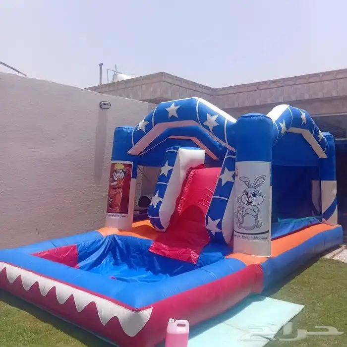 نطيطات زحاليق مائيه ملعب صابوني 3