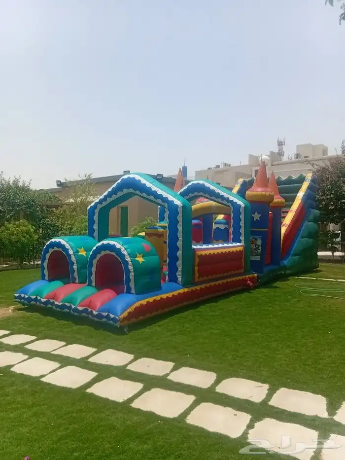 نطيطات زحاليق مائيه ملعب صابوني 0