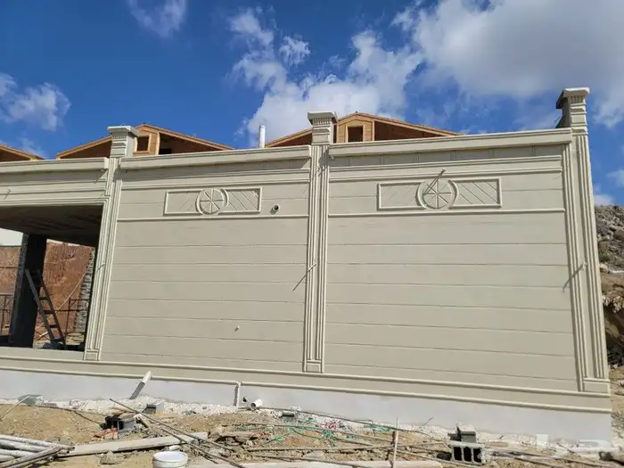 لياسه ملونه بطحاء الرياض ولاسمنت الأبيض بديل الحجر كسر 7