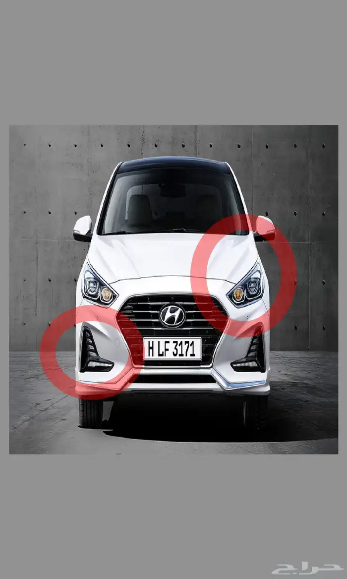 غطاء كشاف يمين معاون وشمعه تشليح يسار سواق سوناتا 2018 2019 0