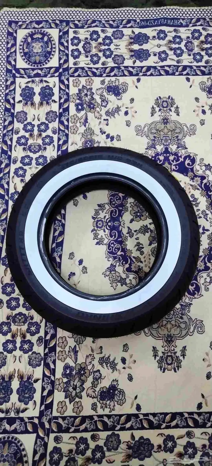 طقم كفرات شدو وبوليفارد خط أبيض 2