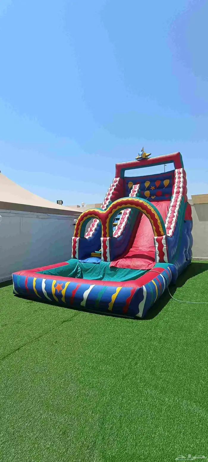 لتاحير نطيطات متاهات ملعب صابوني زحاليق مائيه 0