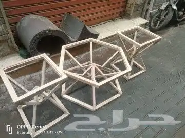طاولات خشب زان طبيعي 5