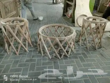 طاولات خشب زان طبيعي 1