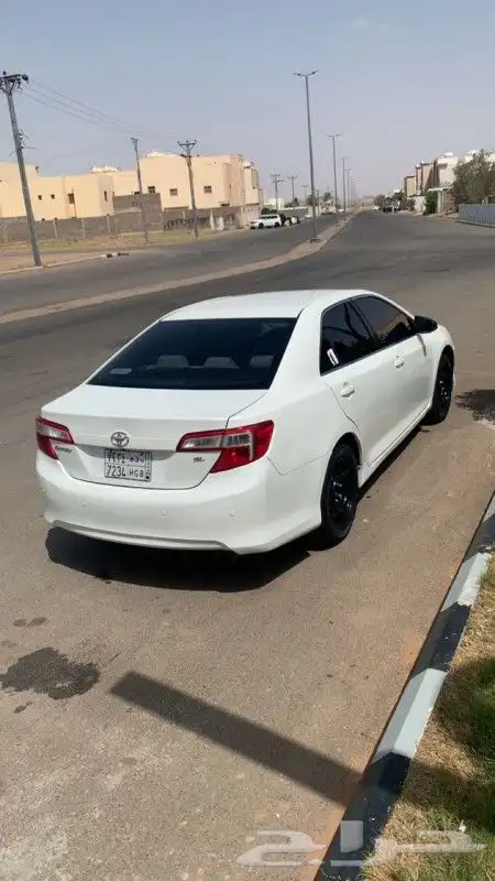كامري GL مطور 2013 لون لؤلؤي 2