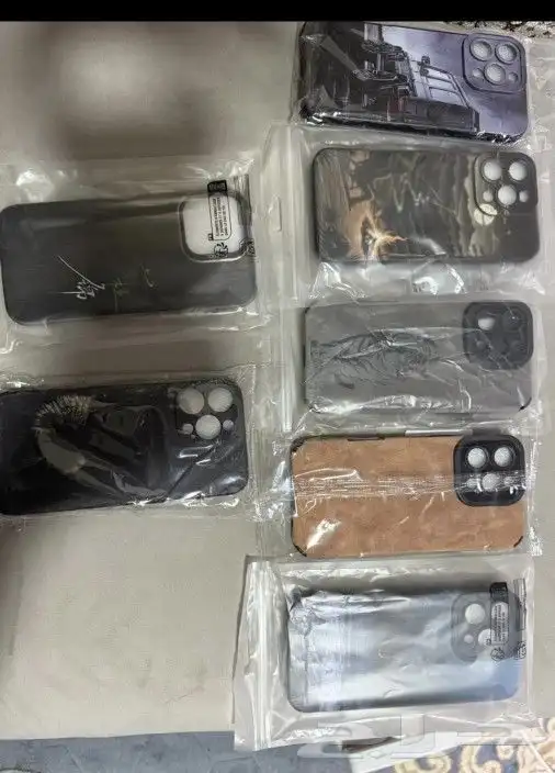 جراب آيفون 16 برو ماكس لم يتم استعمالهم نهائيا سعر الحبه 15 1