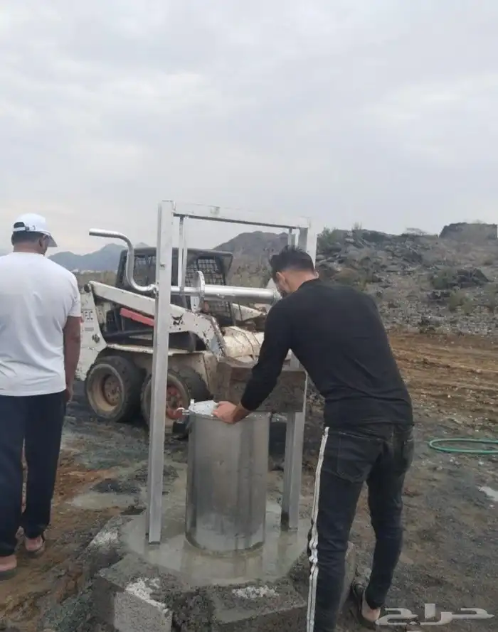 معدات لحفر آبار أرتوزية ولدينا جهاز كشف 4