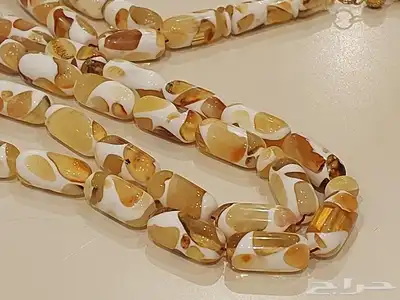 سبحة مسباح كهرمان أرابيسك 45 خرزة 6