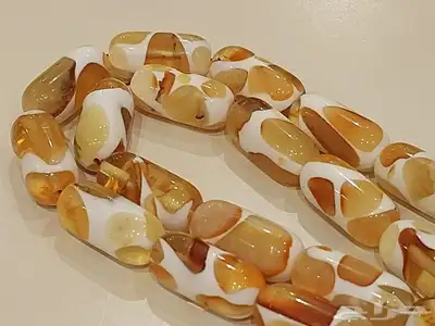 سبحة مسباح كهرمان أرابيسك 45 خرزة 4