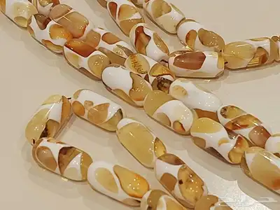 سبحة مسباح كهرمان أرابيسك 45 خرزة 5