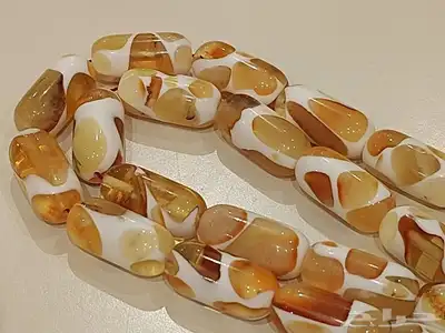 سبحة مسباح كهرمان أرابيسك 45 خرزة 2