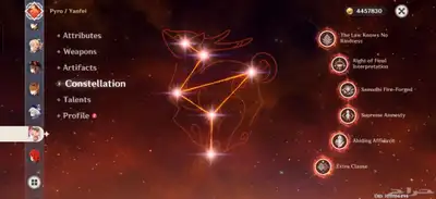 حساب قينشن امباكت2020 اوروبي فيه 19 فايف ستارزgenshin impact 11