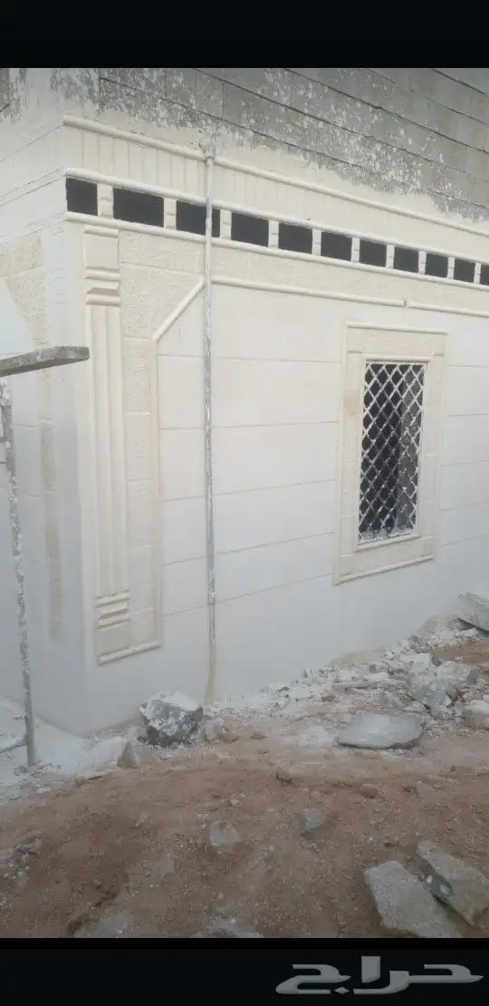 لياسه ملونه بالاسمنت الابيض 7