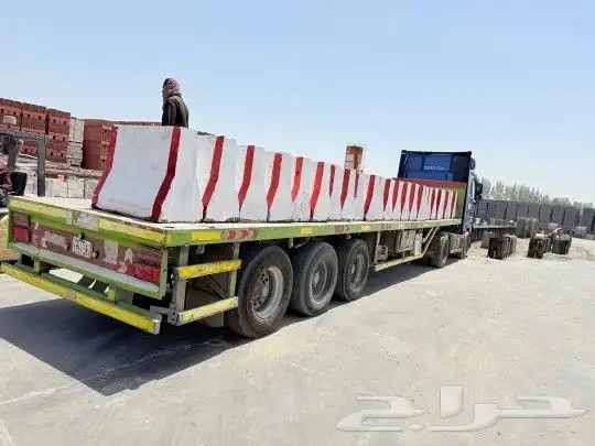 حواجز خرسانية قواعد انارة 3