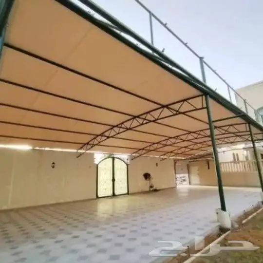 مظلات سواتر برجولات هناجر مستودعات كلادنج ابواب شبابيك وجميع 0