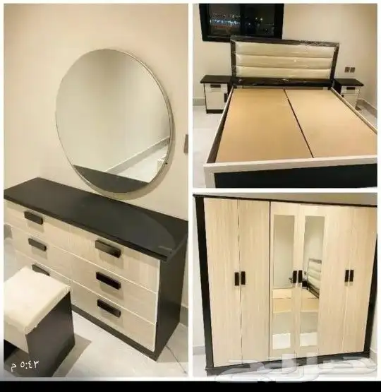 غرف نوم وطني جاهز جديد السعر 1300 0