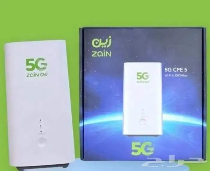 خصم كبير على باقه زين المنزليه إنترنت لا محدود مع راوتر 5G 1