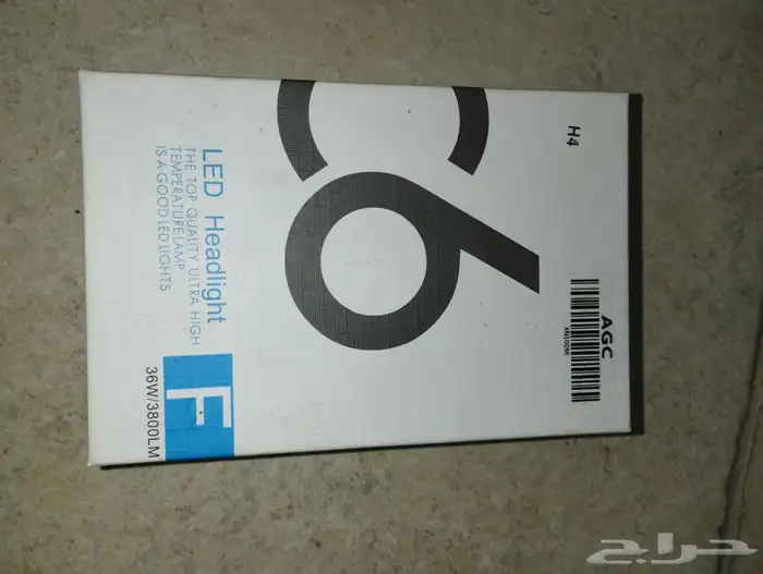 لد ابيض عالي H4 (لم يتم التركيب من قبل(جديد)) 0