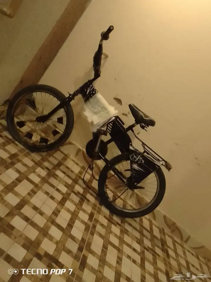 سيكل رامبو فيه مشكله الجنزير خربان بس 1