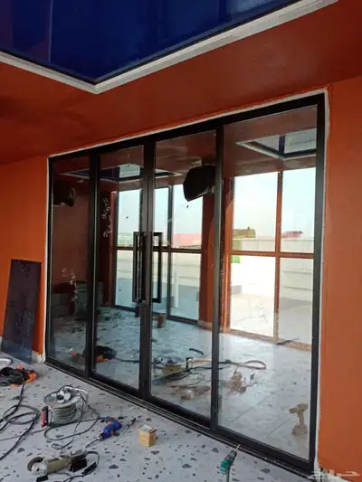 الرواد للزجاج السكريت والمرايا والالمنيوم أبواب شبابيك شتر ا 5