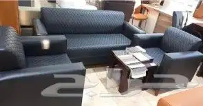 طقم كنب جديد وفخم مصنوع من الجلد عالي الجودة مريح جدا 5