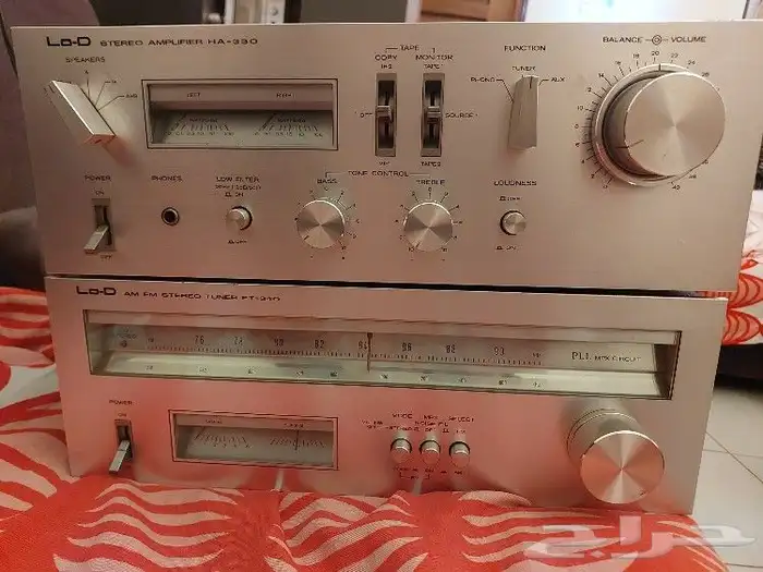 طقم امبليفاير مع راديو ماركه LO-d من هيتاشي 1