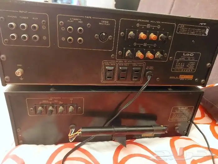 طقم امبليفاير مع راديو ماركه LO-d من هيتاشي 5