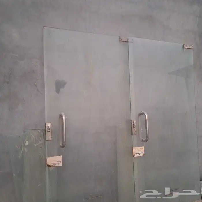 ابواب زجاج محلات 0