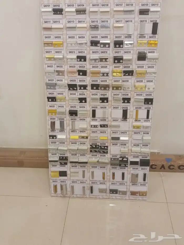 فواصل تسويه بلاط و زوايا اللمنيوم واستيل 4